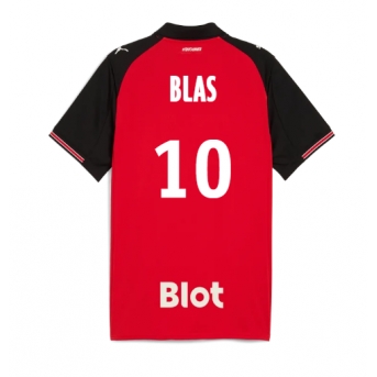 Stade Rennais Ludovic Blas #10 Tricou Fotbal Replică 2025-26 Barbati Acasa